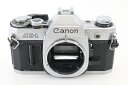 【中古】 Canon キヤノン キャノン AE-1 シルバーボディ MFフィルムカメラ (f02096)