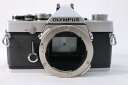 【中古】 Olympus オリンパス OM-1 シルバーボディ MFフィルムカメラ (f02110)