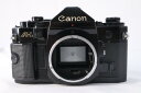 【中古】 Canon キヤノン キャノン A-1 ブラックボディ MFフィルムカメラ (f02118)