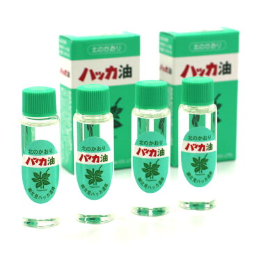 ハッカ油 スプレー用 詰め替え(本体無し) 12ml ×4本 北海道 北見 ハッカ油スプレー 国産 虫よけ アウトドア アロマ ミント メール便 送料無料 マスクスプレーに