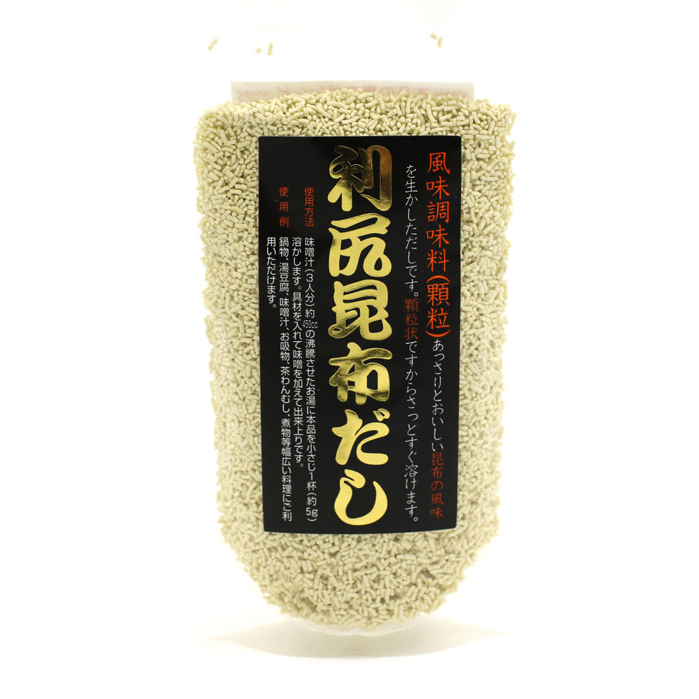 利尻昆布だしだしの素顆粒