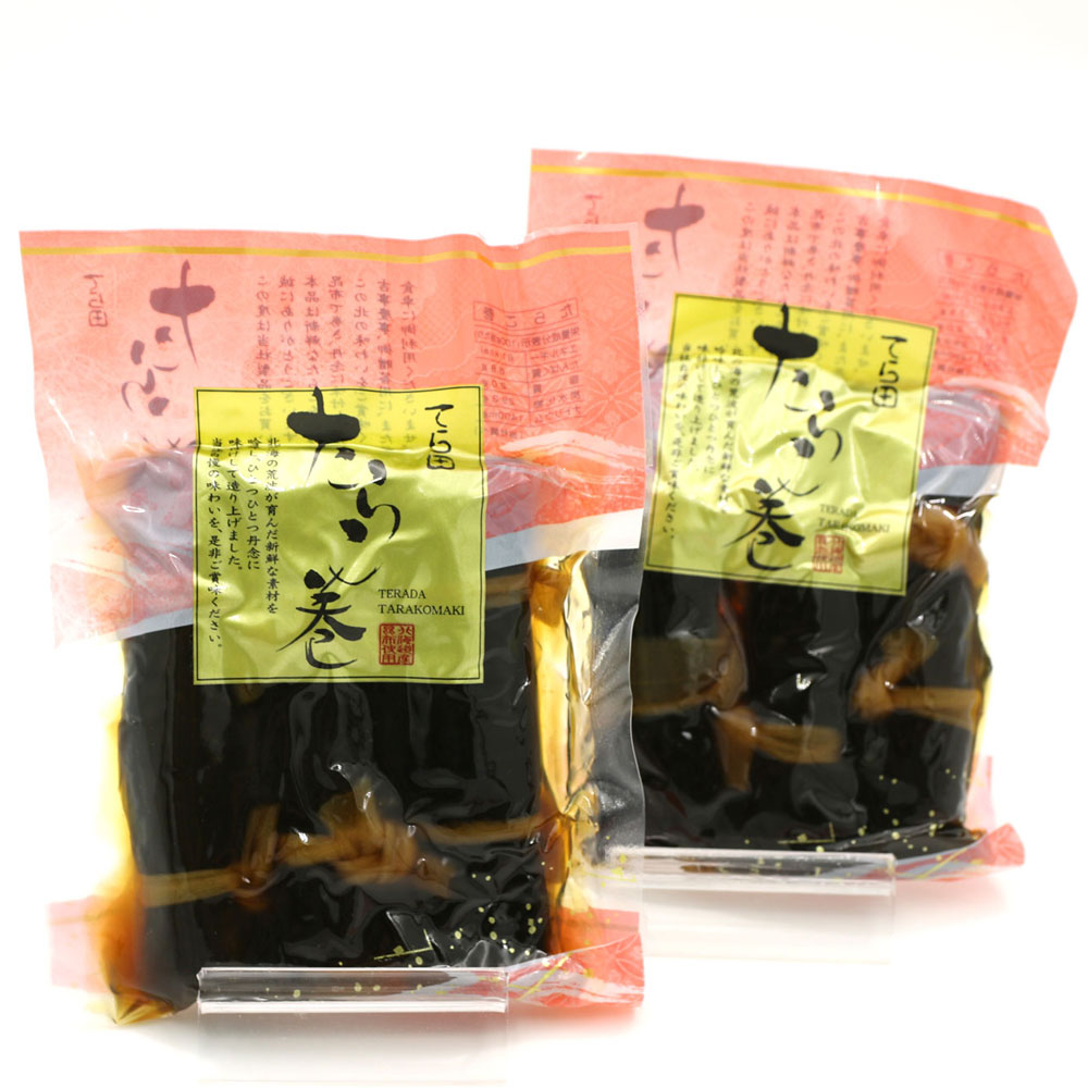 昆布巻 昆布巻き 鱈子 たらこ 3本入×2袋セット (220g前後×2) 函館製造 昆布巻 タラコ 昆布まき おせち料理の一品 佃煮昆布 ギフト メール便 送料無料