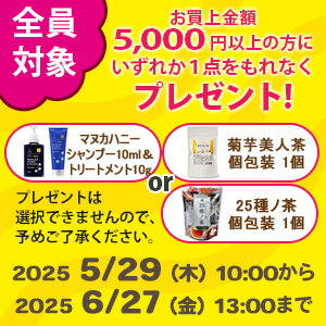 もれなくプレゼント
