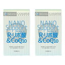 ナノサポート R-リポ酸＆CoQ10 212mg 120粒 2個セット 天然型R体α-リポ酸配合 サプリメント コサナ