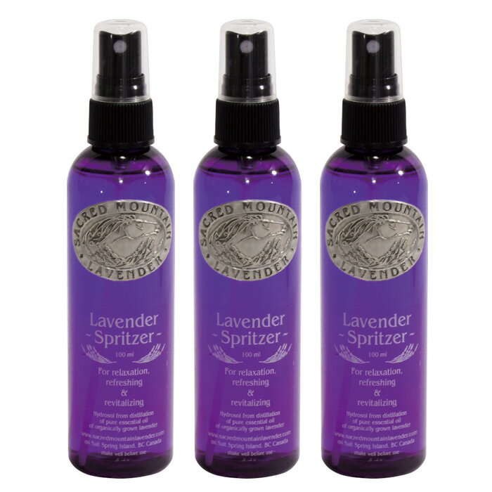 SACRED MOUNTAIN LAVENDER サクリッドマウンテン ラベンダー 化粧水 スピリッツァー 100ml 3個セット