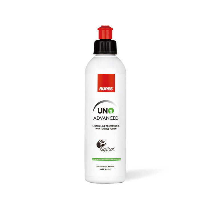 RUPES ルペス PURE UNO ADVANCED コンパウンド（2in1タイプ研磨剤） 250ml クルマ磨き 電動 ポリッシャー カーケア 洗車 磨き ポリッシング コンパウンド バフ コーティング
