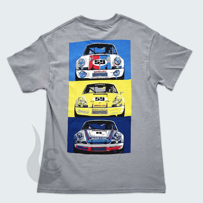 HUNZIKER フンツィカー Tシャツ　ポルシェ911RSR Classic Tシャツ／XLサイズ ウエア モータースポーツ クルマ