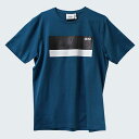 ミニ MINI　COLOR BLOCK WORDMARK Tシャツ　BLUEGREEN／Lサイズ ウエア モータースポーツ クルマ