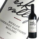 メルロ― カベルネソーヴィニヨン マルベック[2021]エスクヴァレー（赤ワイン ニュージーランド）