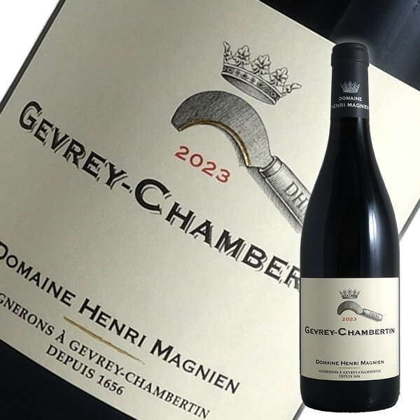 【ポイント3倍 最大28倍 12/25限定】ジュヴレ シャンベルタン[2023]アンリ マニャン（赤ワイン ブルゴーニュ）