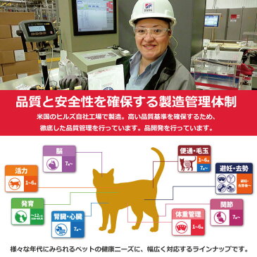 サイエンスダイエットプロ(PRO) 猫用 健康ガード 便通・毛玉 7歳〜 1.5kg(Hills ヒルズ キャットフード ドライフード 成猫用 健康管理)