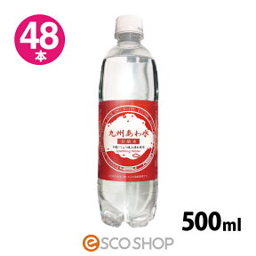 炭酸水 500ml 48本 強炭酸水 九州あわ水(24本 × 2ケース) 国産 天然水 軟水 日本産 スパークリングウォーター まとめ買い 北斗 送料無料 メーカー直送 代引不可 同梱不可 ギフト プレゼント