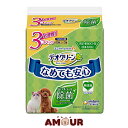 180枚セット デオクリーン ノンアルコール除菌 ウェットティッシュ つめかえ用 60枚入×3個詰め替え 詰替え 排泄 ペット用 ユニチャーム ユニチャームペッ...