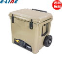 CL-04506 クーラーボックス(タイヤ付き) Sand(サンド) CL04506 「送料無料」