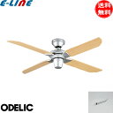 ODELIC オーデリック WF803P2+WF983P1 シーリングファン シルバ− ナチュラル 延長パイプ300mm 傾斜対応22° 4枚羽根 ...