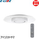 アイリスオーヤマ LED シーリングライト パネルライト 8畳 ウェーブ柄 CEA-A08DLP-N 調光調色 薄型 おしゃれ リモコン付き 照明 「送料無料」
