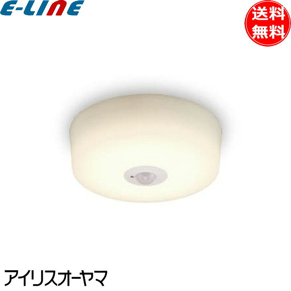 乐天商城 - アイリスオーヤマ SCL6L-MS-H LED 小型シーリングライト 人感センサー付 電球色 600lm コンパクト 玄関 廊下 階段 脱衣所 照明 「送料無料」