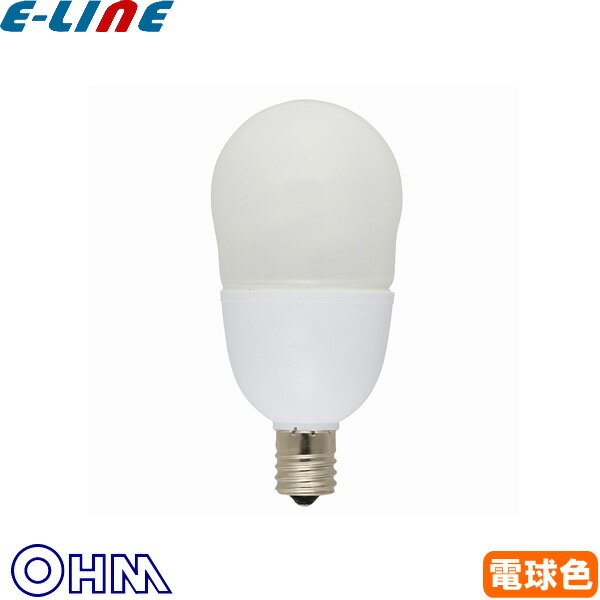 オーム電機 EFA10EL/8-E17N 電球形蛍光灯 40形相当 電球色 口金E17 EFA10EL8E17N「送料区分B」