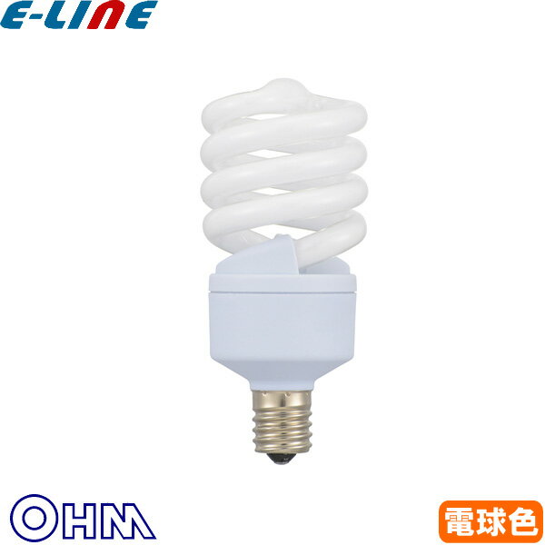 オーム電機 EFD15EL/12-E17SPB 電球形蛍光灯 60形相当 電球色 口金E17 EFD15EL12E17SPB「送料区分A」
