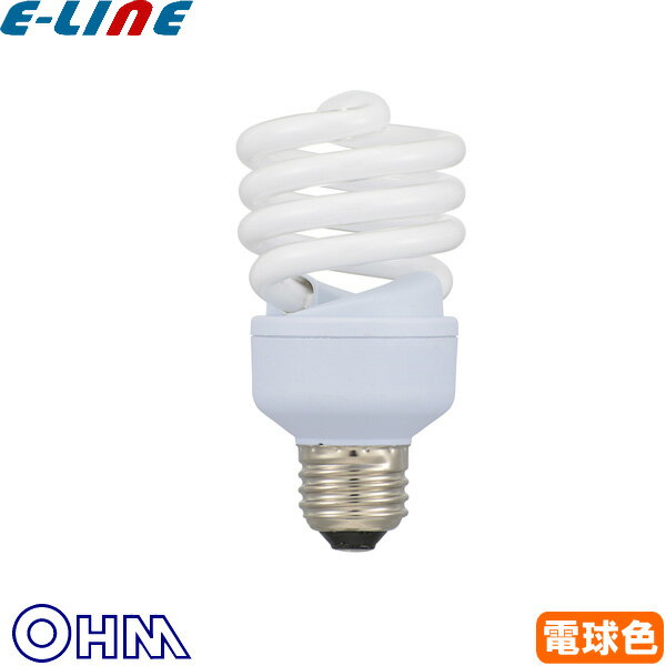 ★オーム電機 EFD25ED/18-SPB 電球形蛍光灯 100形相当 昼光色 口金E26 EFD25ED18SPB「送料区分A」