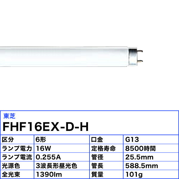 [10本セット]TOSHIBA 東芝 FHF16EX-D-H メロウライン 3波長形昼光色 16ワット 16形...