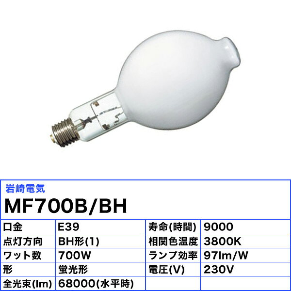 ��� MF700B/BH �᥿��ϥ饤�ɥ��� 700W �ָ��� ��ʿ���� E39 MF700BBH������̵����