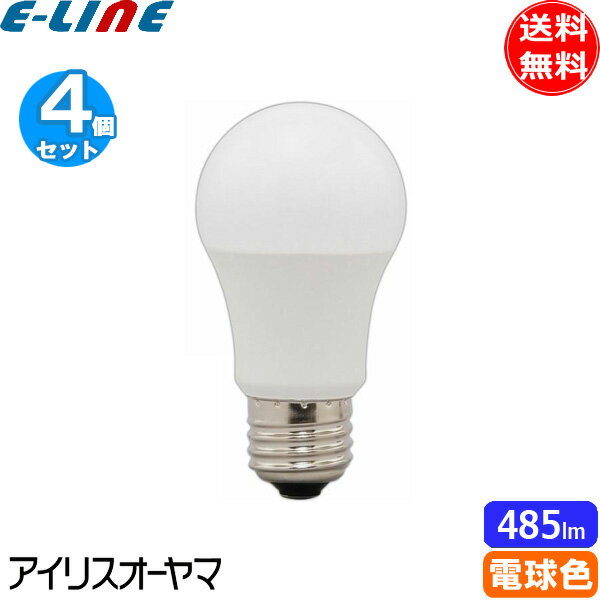 [4個セット］アイリスオーヤマ LED電球 E26 40W 電球色 密閉器具対応 4個 セット 広配光 5年保証 「送..