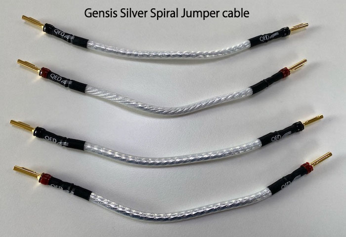 Signature Genesis Silver Spiral ジャンパーケーブル 20cm ペア