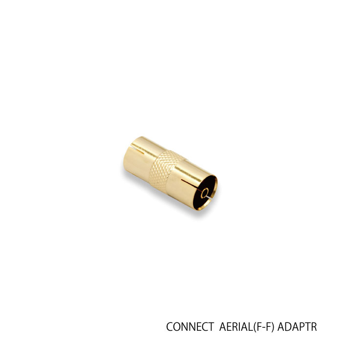CONNECT Aerial (F-F) Adaptor【QED】コネクト / 変換・ジョイント アダプター【正...