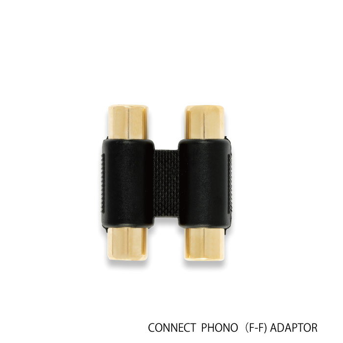 CONNECT Phono（F-F）Adaptor 【QED】コネクト / 変換・ジョイント アダプター 【正規品 / 新品】