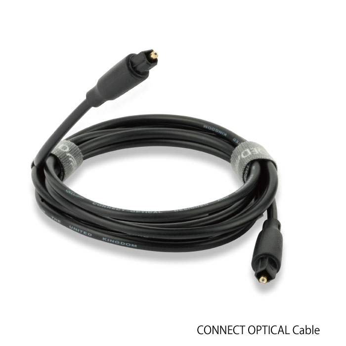 CONNECT Optical Cable 3m 1本【QED】コネクト / 光デジタルケーブル【 正規品 / 新品】