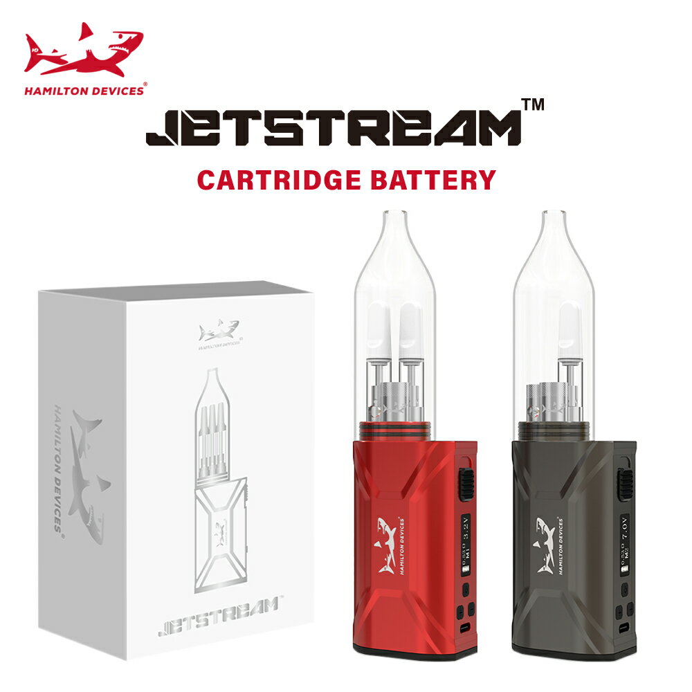 HAMILTON DEVICES ハミルトンデバイス Jetstream ジェットストリーム バッテリー カートリッジ ハミルトンデバイス 1800mAh CBD CBN CBG CBC DNG