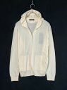 1piu1uguale3 ウノピゥウノウグァーレトレ 5 オフホワイト YURUFUWA HOODED CARDIGAN ゆるふわ