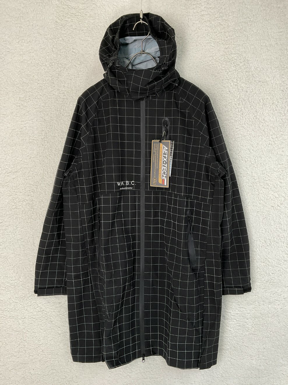 値下げ 未使用 未使用 White Mountaineering ホワイトマウンテニアリング F ブラック W.M.B.C. × KIU WATE