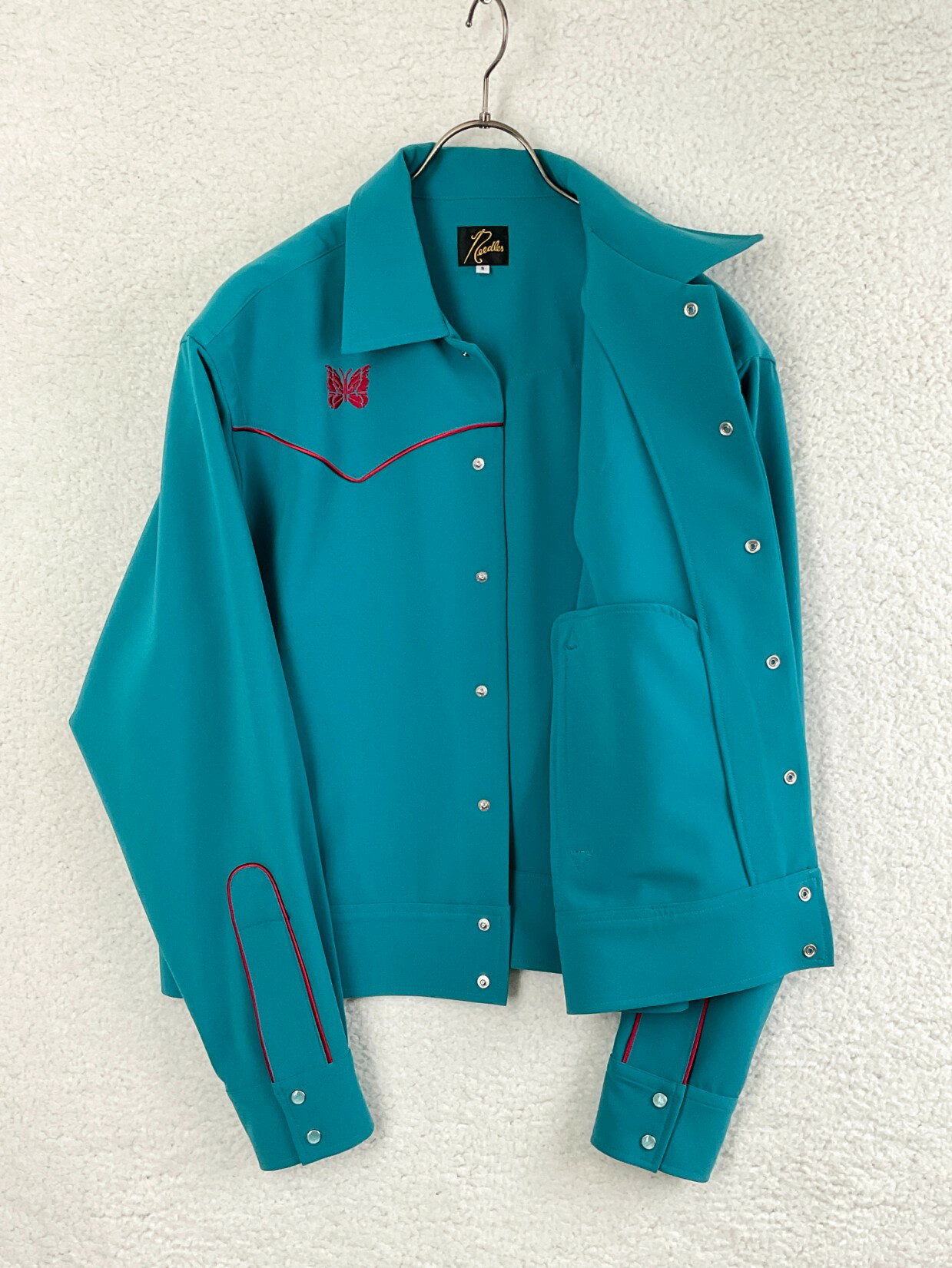needles　ニードルス S ブルー PIPING COWBOY JACKET　カウボーイジャケット　トラック