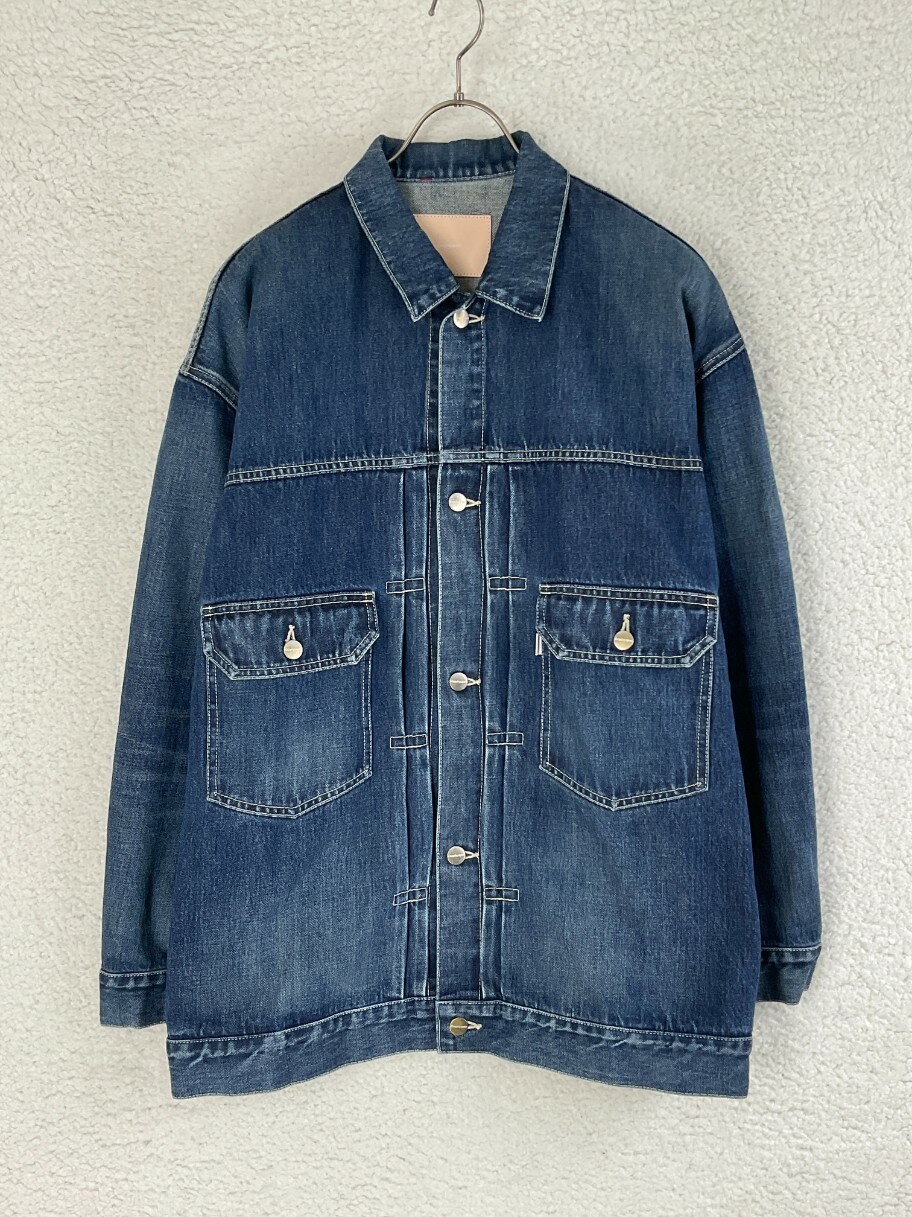 値下げ 未使用 graphpaper グラフペーパー 2 インディゴ Selvage Denim Jacket