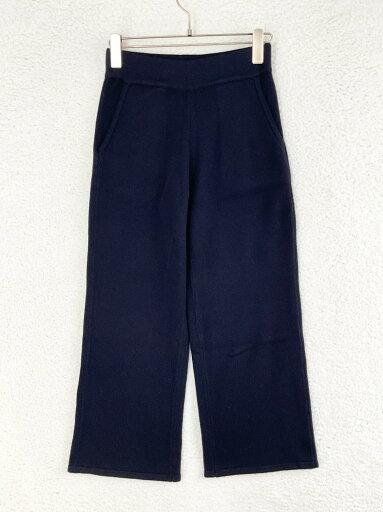 未使用品 Demylee デミリー XS ネイビー ニットパンツ 未使用品 Demylee デミリー XS ネイビー ニットパンツ