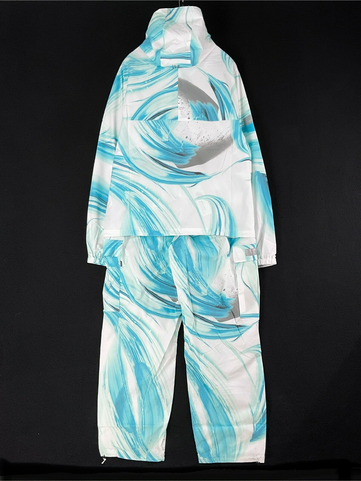 MAGIC STICK　マジックスティック 23SS-MS2-009　BAD BOY PCYHO TEK ANORAK JKT、23SS-MS2-010BAD BOY PCYHO TEK BDU PANTS バッドボーイ サイコテック アノラックジャケット＆パンツセットアップ 未使用品 L エメラ