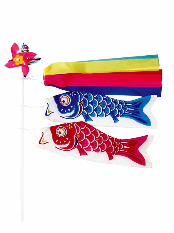 【店舗・イベント用品】【季節別ディスプレイ】【春】【こどもの日】鯉のぼりミニミニセット・24個セット