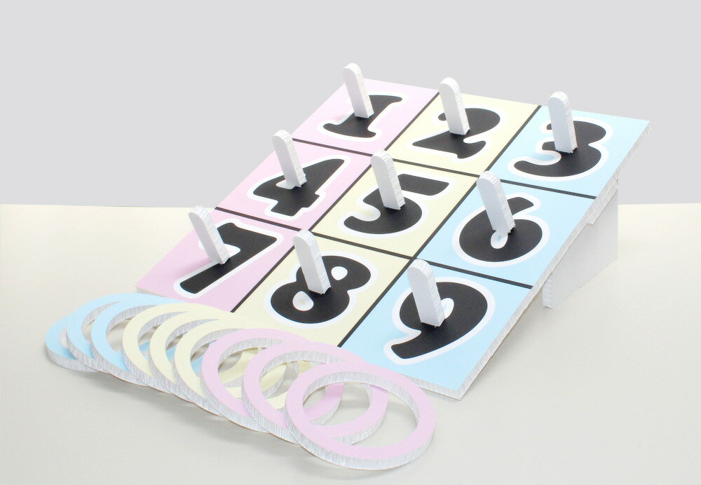 【店舗・イベント用品】【ディスプレイ】輪投げ(数字)
