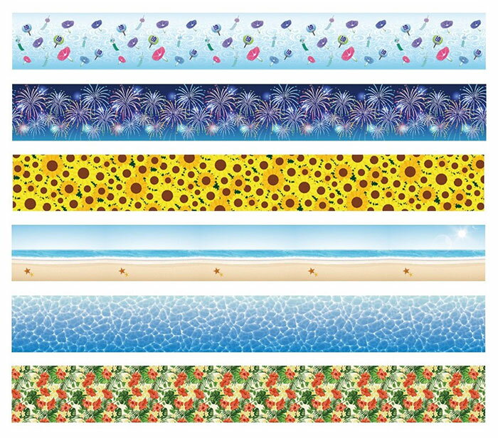 【店舗・イベント用品】【シール・ステッカー】夏柄ロール幕