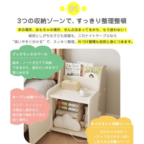 収納ワゴン 収納 ラック サイドワゴン ドレッサー ストッカー インテリア 組み立て簡単 2