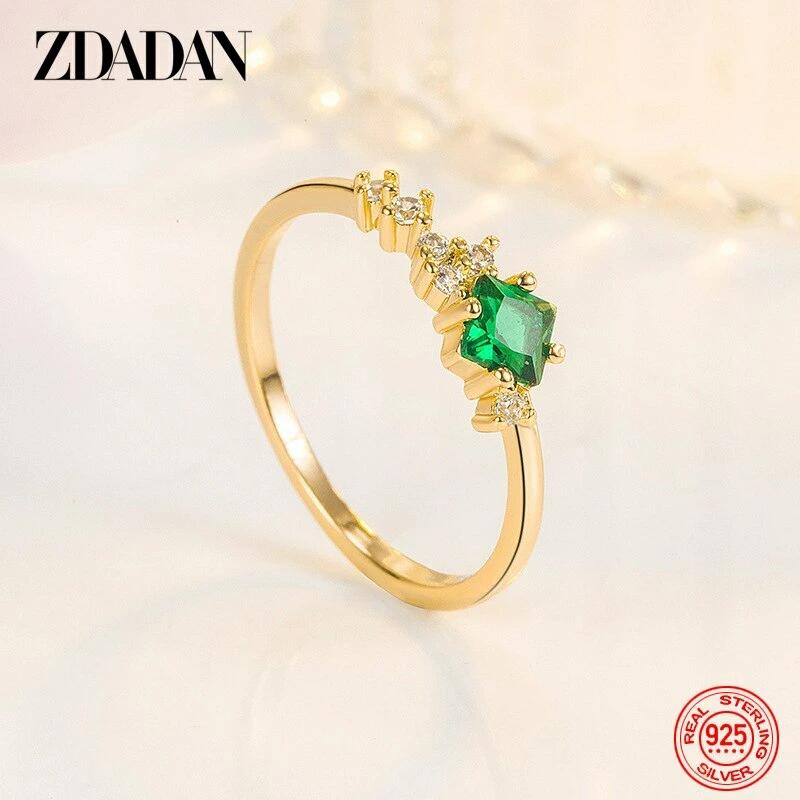 指輪リングエメラルドゴールドシルバ...