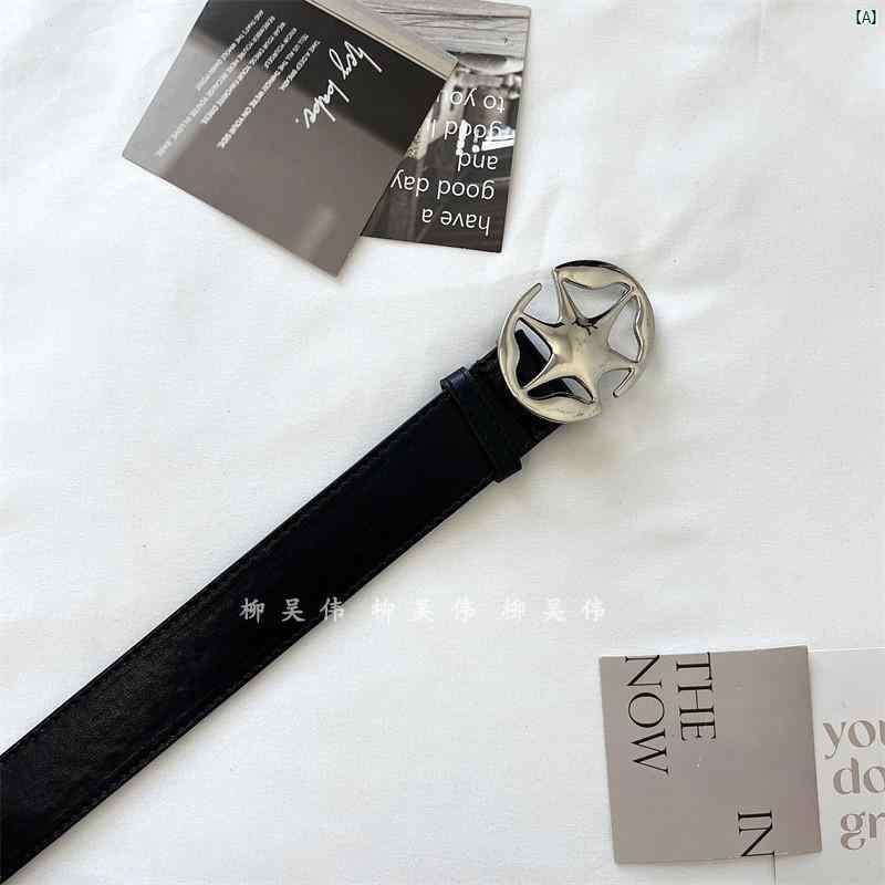 レディースベルト　アクセサリー　ベルトチェーン　オシャレ　ファッション小物　個性的 アメリカン ヒ..