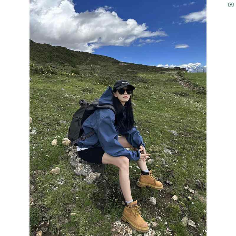 レディース Y2K アーバンファッション 海外ファッション レディース おしゃれ ブルー ジャケット レディース初 春秋 スポーツ 登山 ウェア スリーインワン サイクル