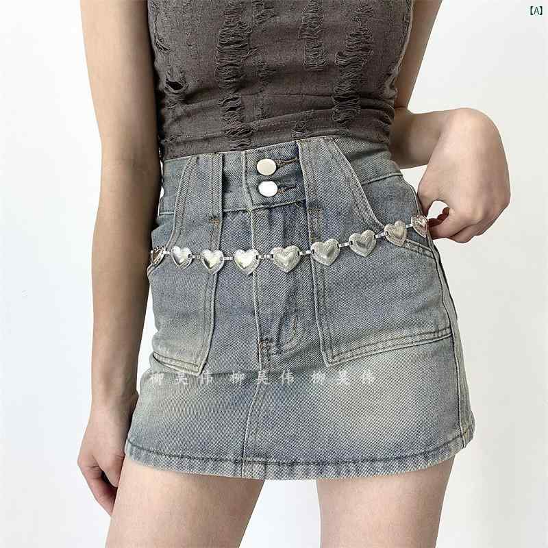 レディースベルト　アクセサリー　ベルトチェーン　オシャレ　ファッション小物　個性的 エスニック ボ..