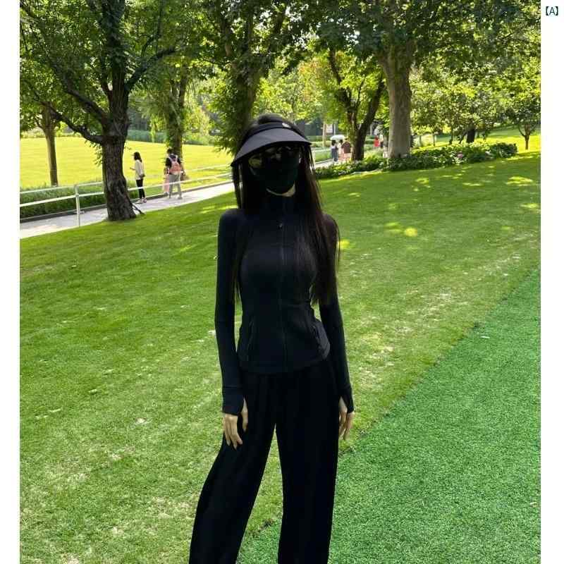 レディース Y2K アーバンファッション 海外ファッション レディース おしゃれ スリム 日焼け防止 服 ルル ジャケット レディース 春 春秋 新 フィットネススポーツ ヨガ トップ