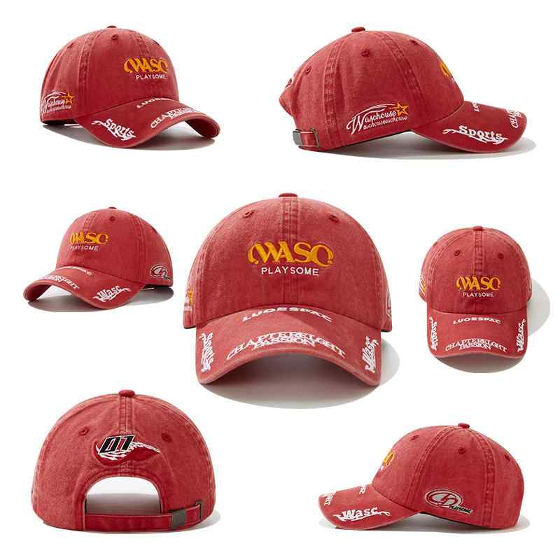 キャップ 帽子 メンズ レディース Y2K アメリカン カジュアル ストリート ベースボールキャップ 刺繍 ..