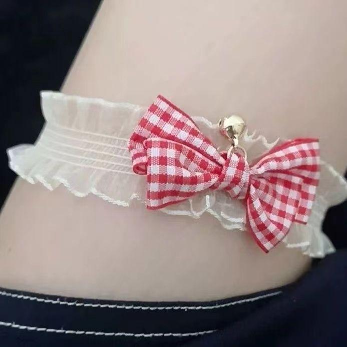 ガーターリング レッグベルト レッグリング 太もも アクセサリー y2k サブカル ゴスロリ ガーリー レー..