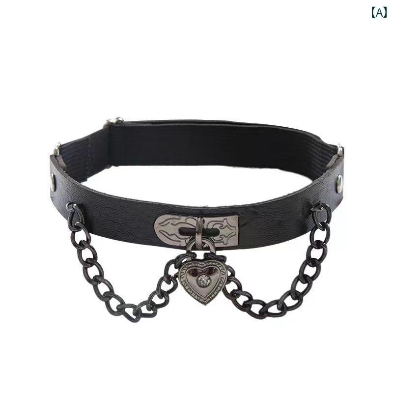 ガーターリング レッグベルト レッグリング 太もも アクセサリー y2k サブカル ゴスロリ パンク レザー..